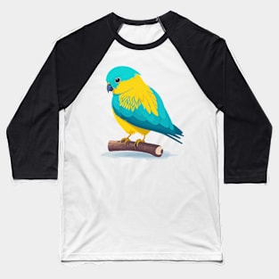 Cute Budgie Baseball T-Shirt